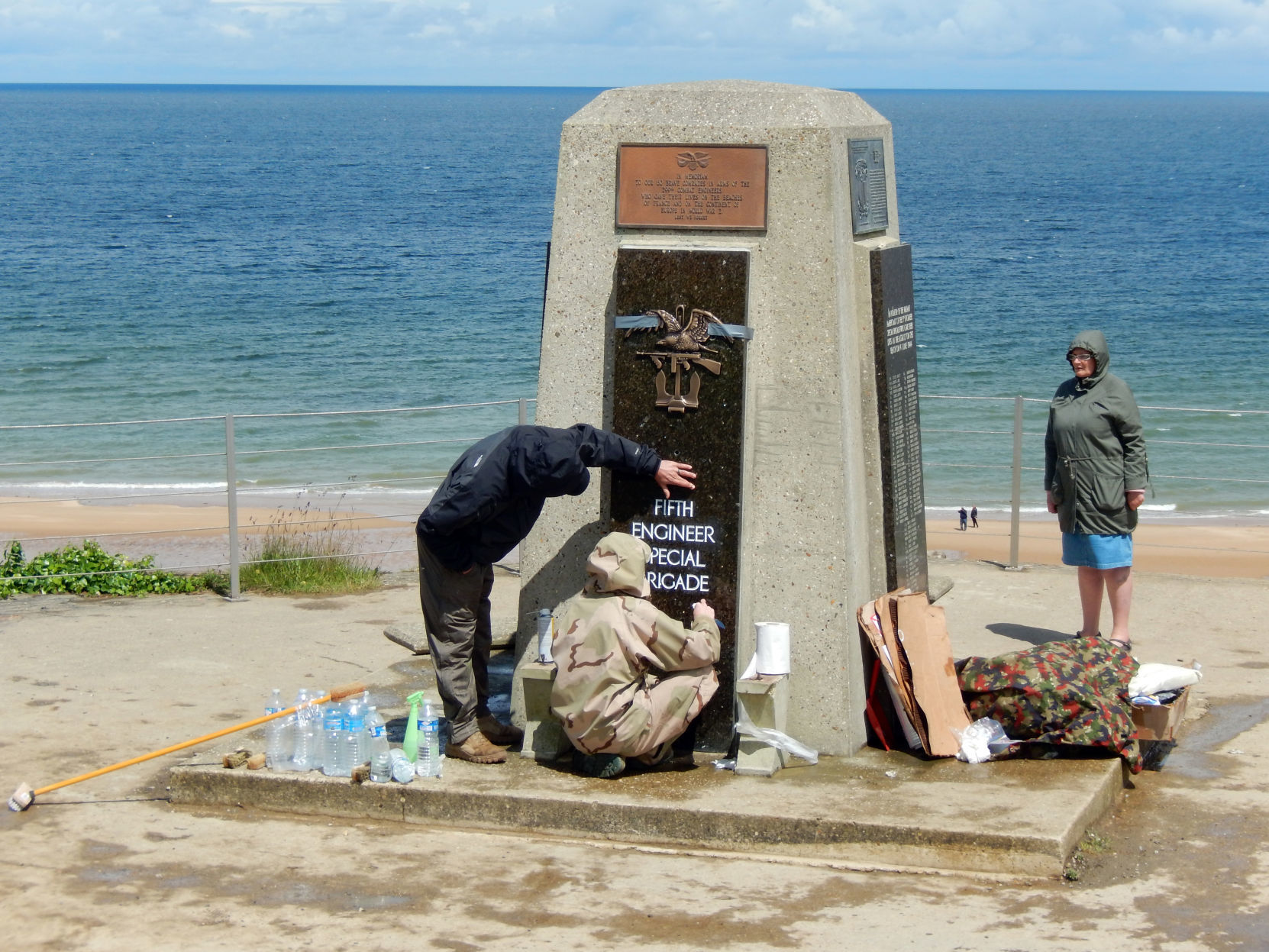 Omaha Beach Monument